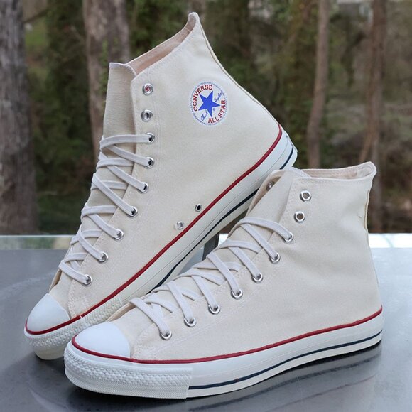 Vintage Converse Chuck Taylor All Star Hi Top White Made in USA Men’s 15 - Picture 2 of 13